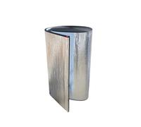 ArmaFlex Duct Plus ALU - Rotelle isolanti autoadesive in alluminio e caucciù B-s3, d0, tappetini isolanti e di coibentazione (ARMAFLEX DUCT PLUS ALU, 19 mm - 6 m x 1 m)