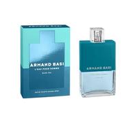 Armand Basi I L'Eau pour Homme Blue Tea, Eau de Toilette, Profumo Uomo Spray al Tè Blu, Famiglia Olfattiva Aromatic Fougère, 75 ml
