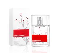 Armand Basi | In Red Eau de Toilette, Profumo Donna Spray, Famiglia Olfattiva Floreale, Legnosa e Muschiata, 50 ml