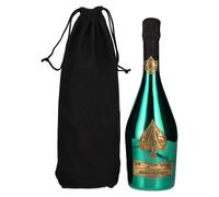 Armand de Brignac Champagne Brut Green Edition 12,5% Vol. 0,75l in borsa di vell