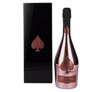 Armand de Brignac Champagne Rosé Brut 12,5% Vol. 0,75l in cassa di legno