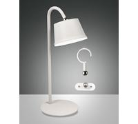 ARMANDA lampada portatile ricaricabile LED 3W Colore Bianco Fabas Luce 3742-71-1
