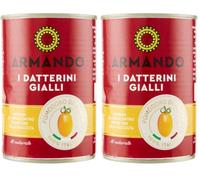 ARMANDO I Datterini Gialli, Pomodori 100% Italiani, 12x400g (Confezione da 2)