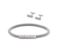 Emporio Armani Braccialetto argento, Taglia One Size