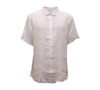 Armani - Camicia Exchange Regular Linen Shirt - - Shirts - Uomo - Bianco - L