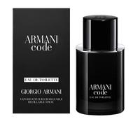 ARMANI CODE 50ML EDT SPRAY RICARICABILE NUOVO E SIGILLATO CONFEZIONE NUOVA