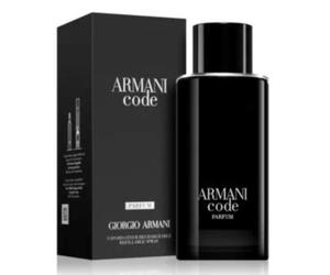 ARMANI CODE FOR MEN 125ML PARFUM SPRAY NUOVO E SIGILLATO