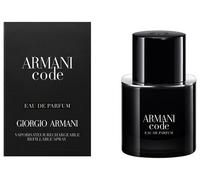 Armani Profumi da uomo Code Homme Eau de Parfum Spray - ricaricabile 30 ml