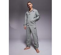 Armani - EA7 - Joggers verde salvia con polsino sul fondo e nastro con logo in coordinato W33.4