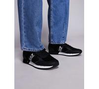 Armani EA7 - Sneakers con logo nere-Nero 46