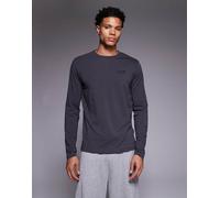 Armani - EA7 Train Core - T-shirt a maniche lunghe grigio antracite con logo 38