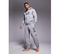 Armani - EA7 Train Visibility - Joggers grigi con logo in coordinato-Grigio W33.4