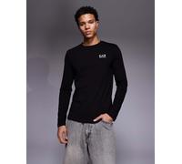Armani - EA7 Training - Maglietta a maniche lunghe nera-Nero 40