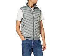 ARMANI EXCHANGE Gilet grigio argento / bianco, Taglia XL
