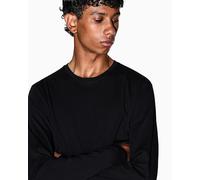 Armani Exchange 8NZM77 Maglia a Maniche Lunghe, Uomo, Nero, L