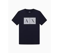 Armani Exchange 8nztck, Maglietta a Maniche Corte, Uomo, Blu (Navy 1510), XL