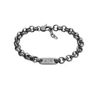 Armani Exchange A|X - Bracciale da uomo in acciaio INOX