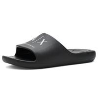 Armani Exchange A|X Men Satinated Eva Slide Sandal Black, 42