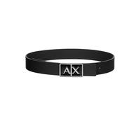 Armani Exchange, ,Accessories ,Donna ,Nero ,90 CM Reversible Leather Belt