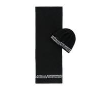 Armani Exchange, ,Accessories ,Uomo ,Nero ,ONE SIZE Set Sciarpa Uomo Elegante