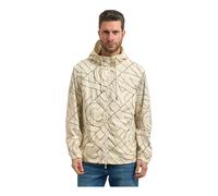 Armani Exchange - All-over Logo Hooded Jacket - - Jackets - Uomo - Beige - S