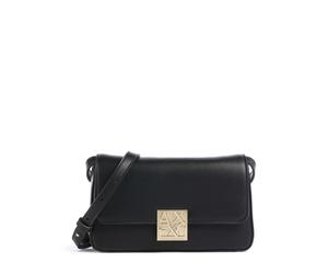 Armani Exchange Amy Borsa a tracolla nero, pelle sintetica, donna