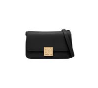 Armani Exchange Amy, Sustainable, Gold Logo Plate, Pochette Donna, Nero, Taglia Unica