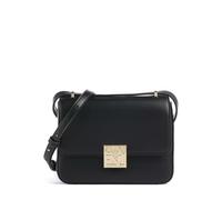 Armani Exchange Amy, Sustainable, Gold Logo Plate, Borsa a Tracolla Donna, Nero, Taglia Unica