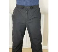 ARMANI EXCHANGE Autentico Coulisse Paracadute Pantalone Nero Nwt Retail