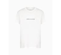 Armani Exchange AX Line Logo Tee T-Shirt, Acciaio Inossidabile, XXL Uomo