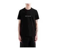 Armani Exchange AX Line Logo Tee T-Shirt, Nero, XXL Uomo