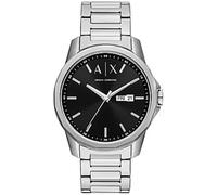 Armani Exchange AX1733 Men's Watch - Stainless Steel Bracelet, Black Dial