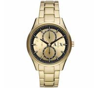 Armani Exchange AX1866 Men's Watch - Gold-Tone Stainless Steel Bracelet, Gold Dial