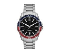 Armani Exchange AX1955 Men's Watch - Stainless Steel Bracelet, Black Dial