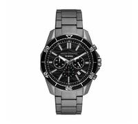Armani Exchange AX1959 Men's Chronograph Watch - Gunmetal Stainless Steel Bracelet, Black Dial