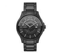 Armani Exchange AX2444 Men's Automatic Watch - Black Stainless Steel Bracelet, Black Dial