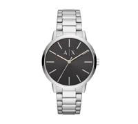 Armani Exchange AX2700 Men's Watch - Stainless Steel Bracelet, Black Dial