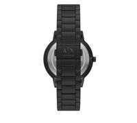 Armani Exchange orologio per uomo, movimento cronografo e cassa orologio per 42 mm con cinturino in acciaio inossiorologio perbile, pelle o silicone, Nero e oro