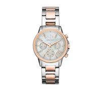 Armani Exchange AX4331 Women's Lady Banks Two-Tone Chronograph Watch