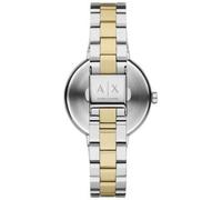 Armani Exchange Orologio da donna, Movimento al quarzo a due lancette e cassa da 36 mm con cinturino in acciaio o pelle