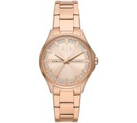 Armani Exchange AX5264 Women's Lady Hampton Rose Gold-Tone Stainless Steel Watch
