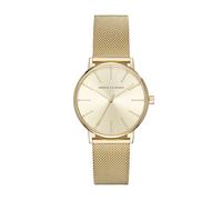 Armani Exchange AX5536 Women's Lola Gold-Tone Stainless Steel Mesh Watch