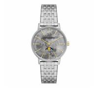Armani Exchange AX5585 Women's Lola Moonphase Silver-Tone Stainless Steel Watch