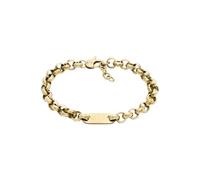 Armani Exchange AXG0175710 - Bracciale da uomo in acciaio inossidabile color oro