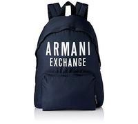 Armani Exchange Backpack - Zaini Uomo, Blu (Navy), 10x10x10 cm (W x H L)