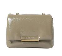Armani Exchange, ,Bags ,Donna ,Beige ,ONE SIZE Borsa a spalla trapuntata piccola con catena