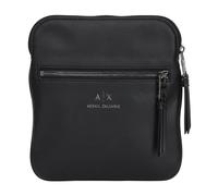 Armani Exchange, ,Bags ,Uomo ,Nero ,ONE SIZE Borsa a tracolla nera in ecopelle
