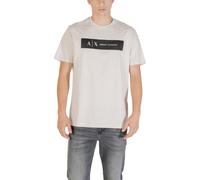 Armani Exchange Beige Cotton T-Shirt - IT48 | L
