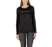 Armani Exchange Bicolor Cotton Long Sleeve T-Shirt - IT40|S