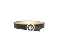 Armani Exchange Bicolore, Fibbia Con Logo Cintura Donna